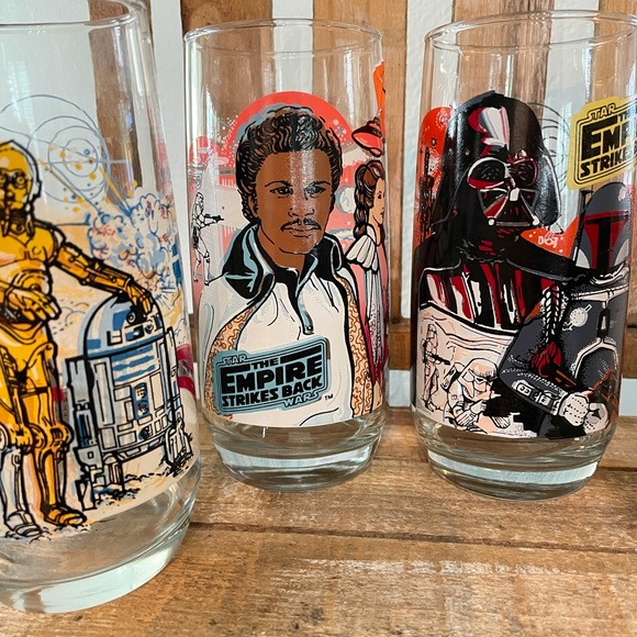 4 Star Wars Empire Strikes Back 1980 Burger King - Picture 3 of 9